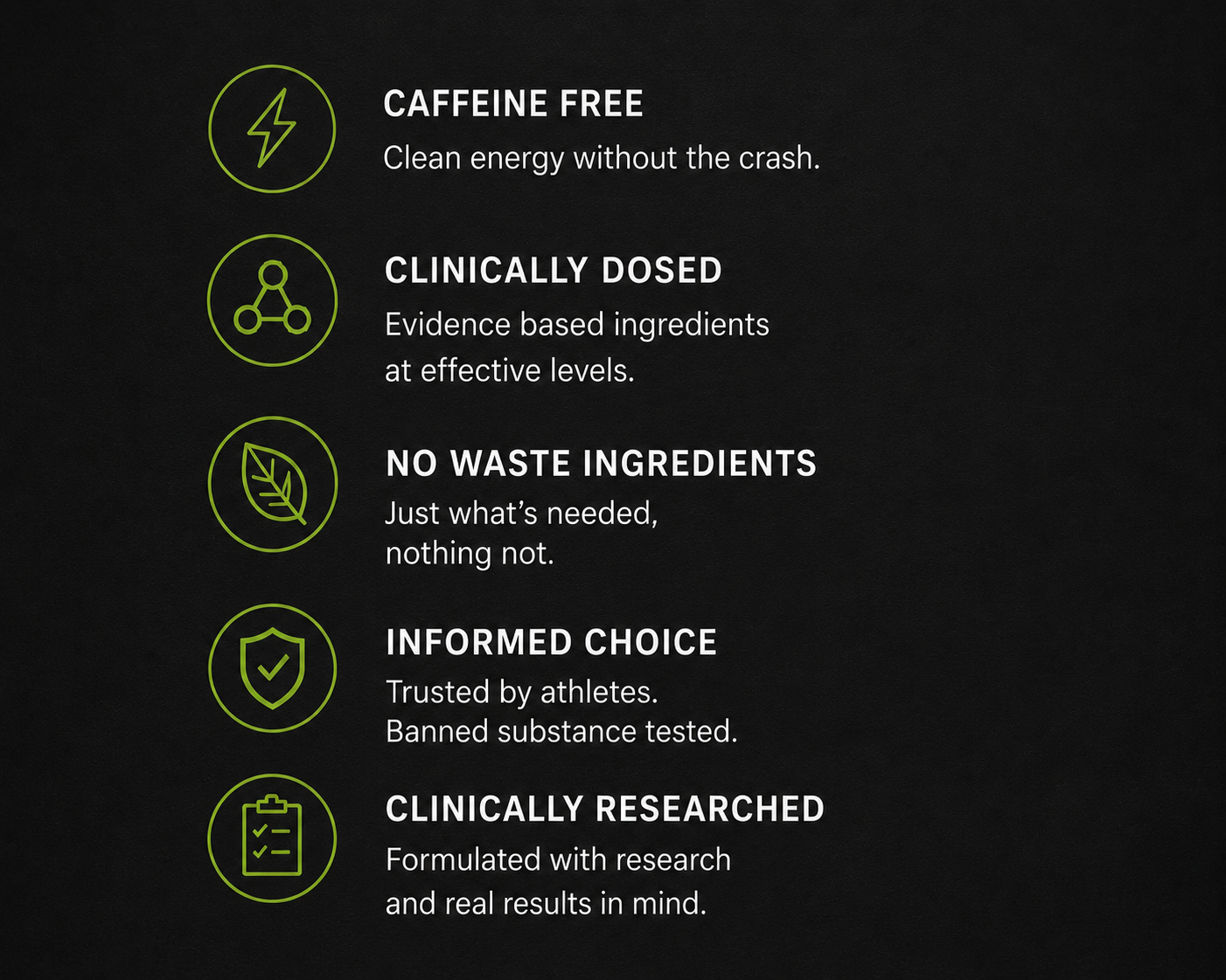 Solven Performance + Recovery Formula | Green Apple