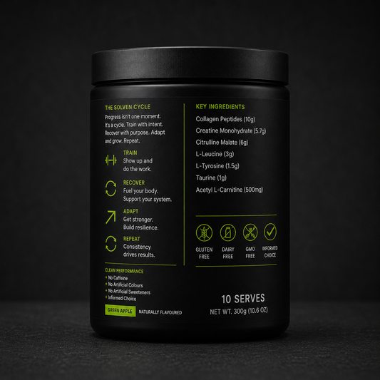 Solven Performance + Recovery Formula | Green Apple